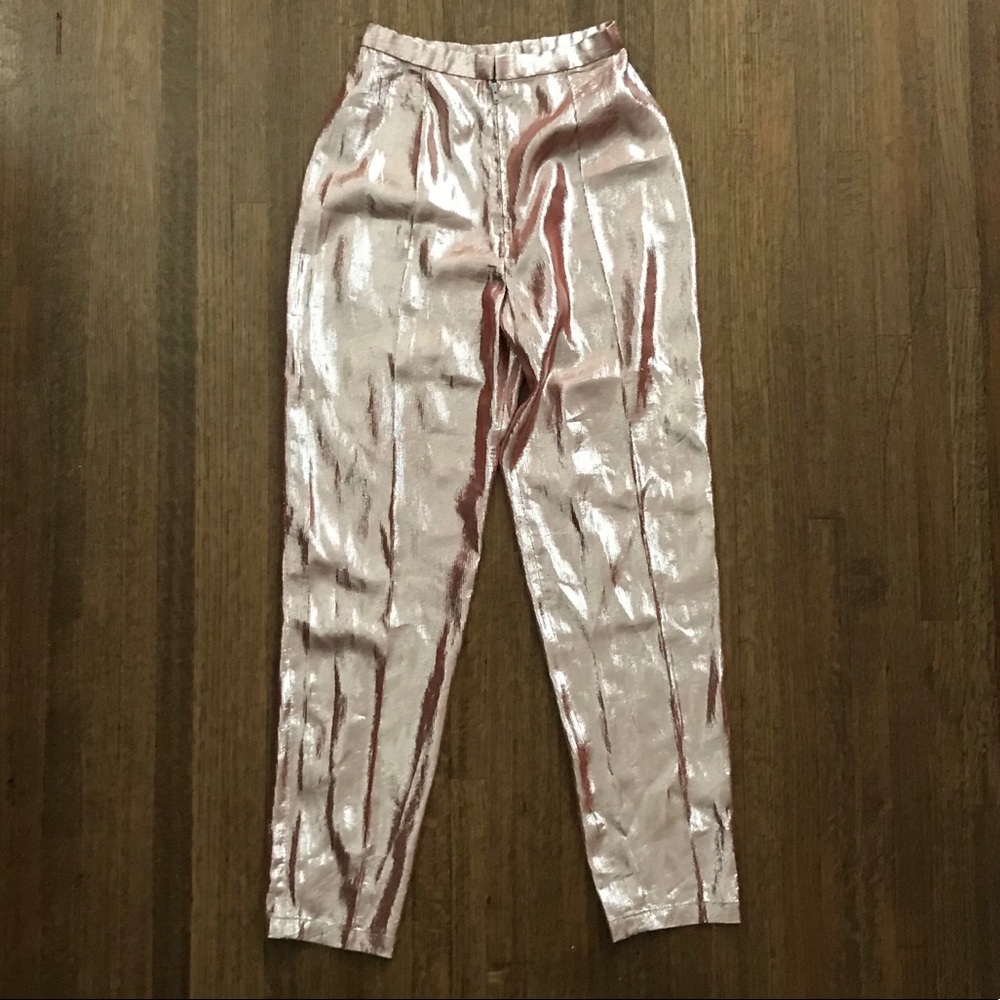 Vintage 1980s High Wasted Disco Pants